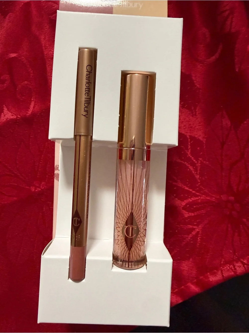 Charlotte Tilbury Fresh Pink Lip Duo — Soft Pink Gloss & Liner